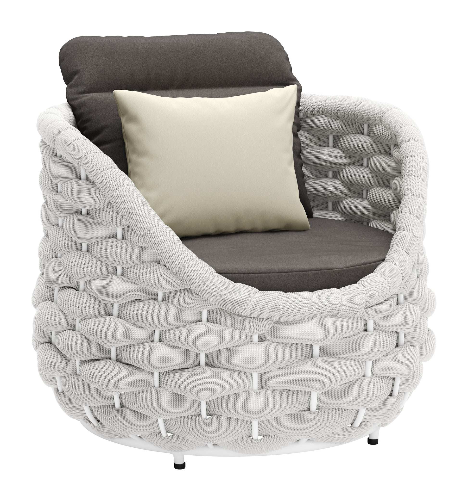 Coral Reef Accent Chair Gray